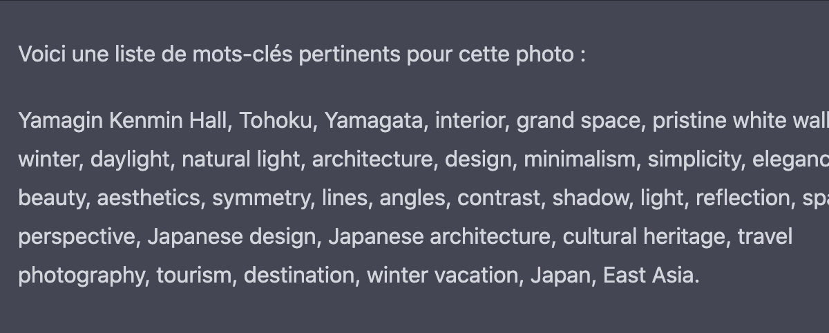 Voici une liste de mots-clés pertinents pour cette photo : Yamagin Kenmin Hall, Tohoku, Yamagata, interior, grand space, pristine white walls, winter, daylight, natural light, architecture, design, minimalism, simplicity, elegance, beauty, aesthetics, symmetry, lines, angles, contrast, shadow, light, reflection, space, perspective, Japanese design, Japanese architecture, cultural heritage, travel photography, tourism, destination, winter vacation, Japan, East Asia.